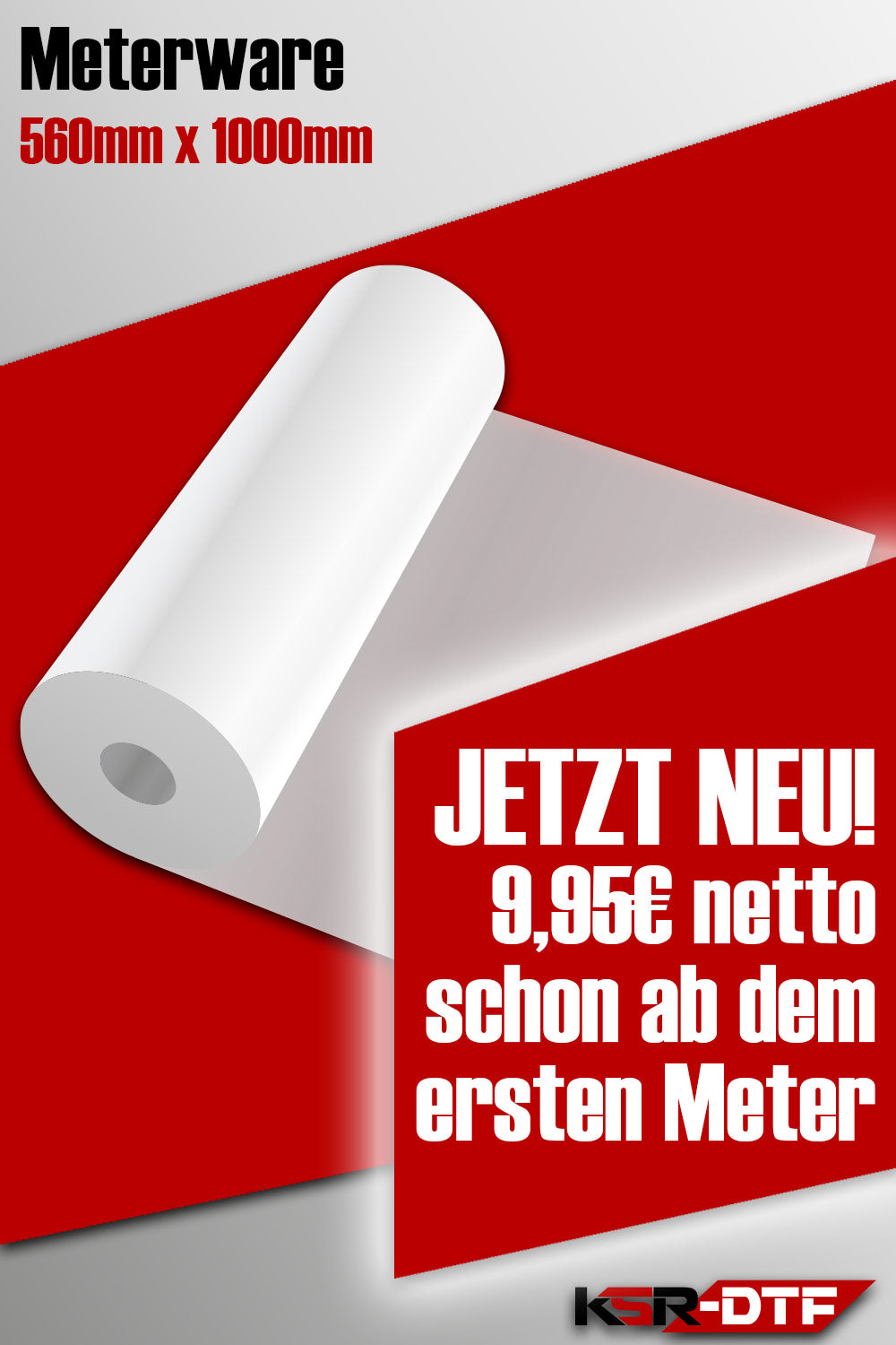 DTF - Meterware 560 x 1000mm